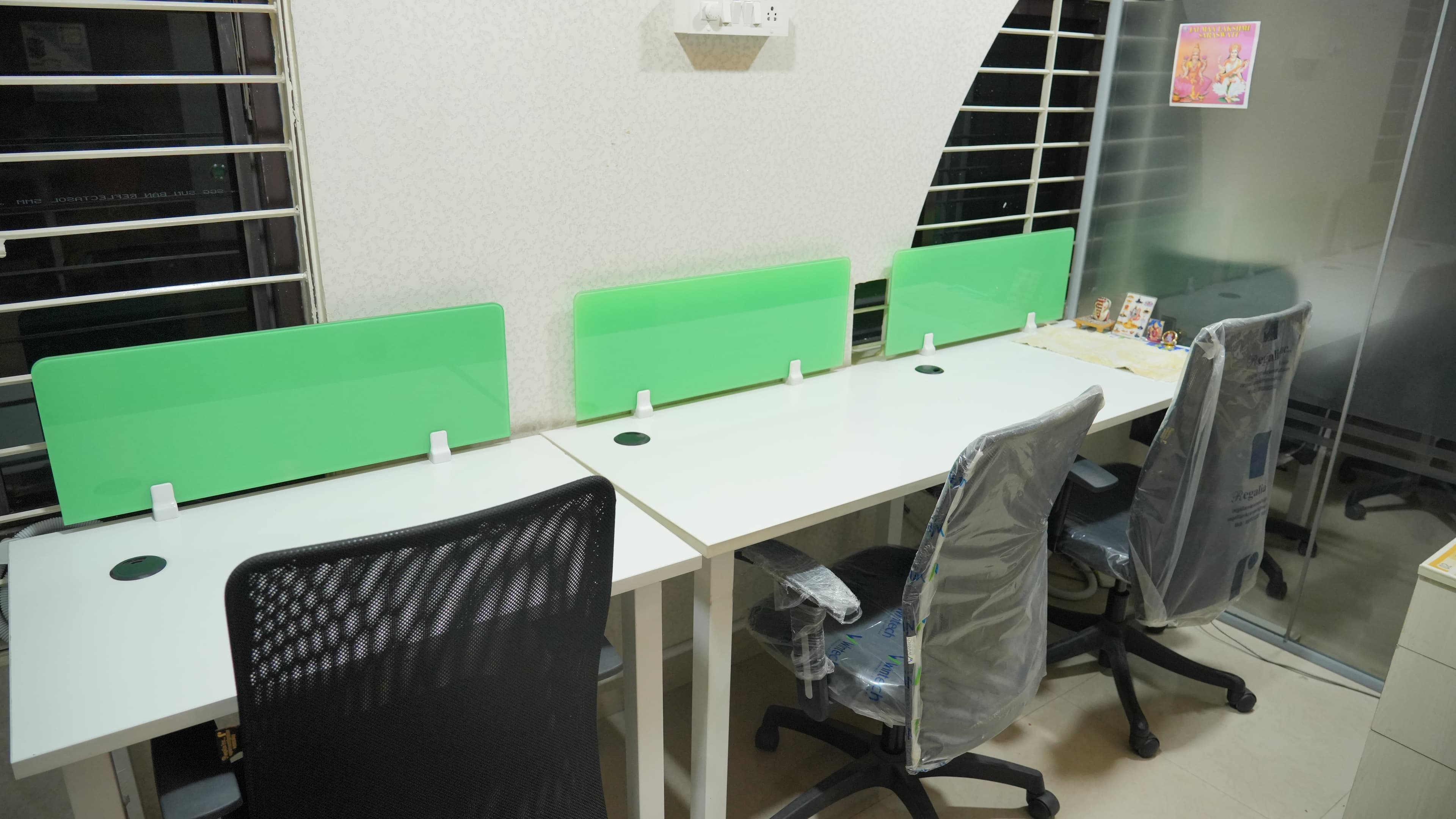 3-Seater Cabin Workspace at Spacio Workspace Basavanagudi